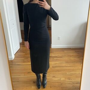 Massimo Dutti Dress Black